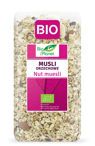 Musli Orzechowe BIO 300 g - BIO Planet zdjęcie 1