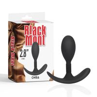 Korek Analny Black Mont 7Cm Chisa