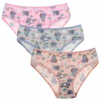 Figi Majtki Dziewczęce Klasyczne Bawełniane Misie Koala MORAJ 3-szt 104-110
