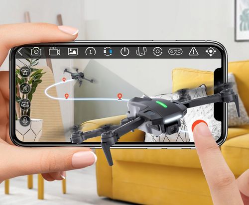 Mini dron DEERC D70 z kamerą HD 1080P dla dzieci, 2 baterie POWYSTAWOWY na Arena.pl