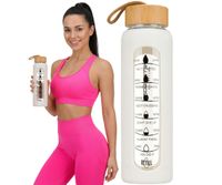 szklana butelka 960ml ptn sbw-01-960-7946 ecru