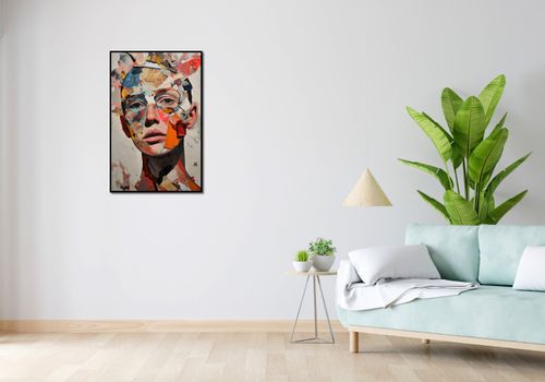 Plakat 56,6x86,4cm Podział Samego Siebie na Arena.pl