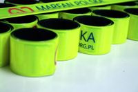 Opaska odblaskowa Opaski odblaskowe 30 cm z Twoim nadrukiem LOGO x100szt