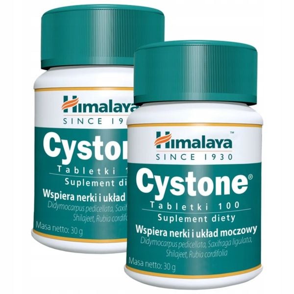 HIMALAYA Cystone 100 tabl. Wspomaga układ moczowy i nerki zdjęcie 1