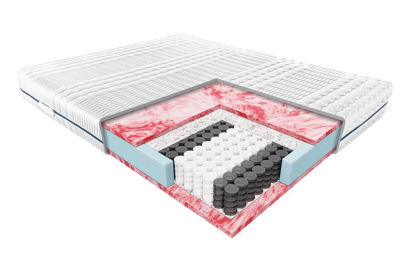 Materac sprężynowy kieszonkowy JANPOL Tauris 80x200x20cm Smart zdjęcie 1