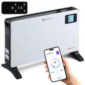 GRZEJNIK ELEKTRYCZNY WiFi KALORYFER KONWEKTOROWY 2000W + PILOT LCD
