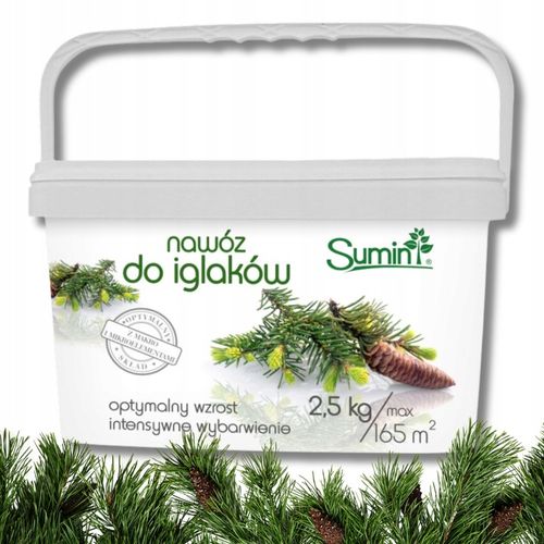 Nawóz Do Iglaków Optymalny Wzrost Intensywne Wybarwienie Sumin 2,5 kg na Arena.pl