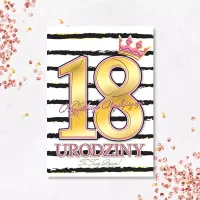 Karnet A5 18 Urodziny, Prison Pink