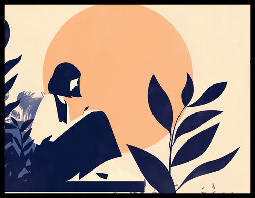 Plakat 65x50cm Kontemplacja na Arena.pl