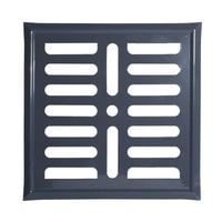 kratka metalowa malowana 14*14cm grafit - kra 14*14 mg