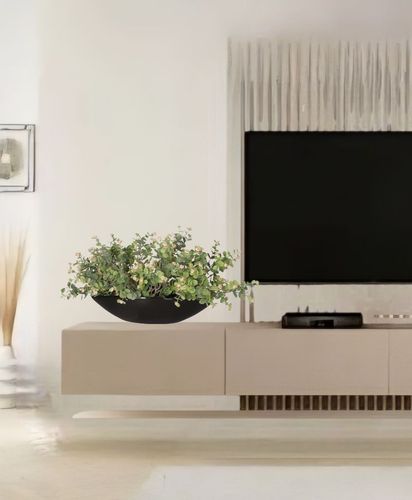 DONICZKA OSŁONKA CERAMICZNA CZARNA ŁÓDKA DUŻA OZDOBA na Arena.pl