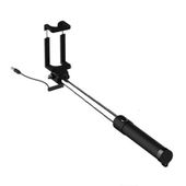 UCHWYT TELEFONU SELFIE STICK JACK 3,5 CALA CZARNY GRUBY I MOCNY
