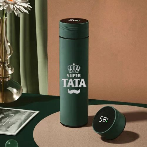 KUBEK TERMICZNY Zielony LED Na Prezent Dla Mamy Taty NAJLEPSZA MAMA Wzory na Arena.pl