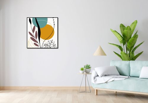 Plakat 70x70cm Akwarelowe Przebudzenie na Arena.pl