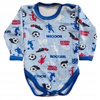 Body DŁUGI RĘKAW 100% bawełna POLSKIE 74 cm