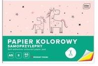 PAPIER KOLOROWY SAMOPRZYLEPNY A4 8KOL INTERDRUK zdjęcie 3