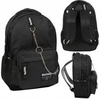 PASO PLECAK MŁODZIEŻOWY SZKOLNY BEUNIQ Z ŁAŃCUSZKIEM 29L