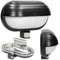 LAMPA ZEWNĘTRZNA KINKIET OGRODOWY Z CZUJNIK RUCHU ZMIERZCHU NA ŻARÓWKĘ E27
