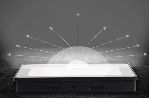 Naświetlacz halogen lampa LED z czujnik ruchu 50W CIEPŁY AUTOMATYCZNY IP65 na Arena.pl