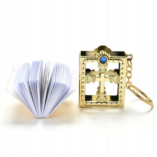1 2191 Breloczek Pismo Święte Biblia Mini Holy Bible GOLD na Arena.pl