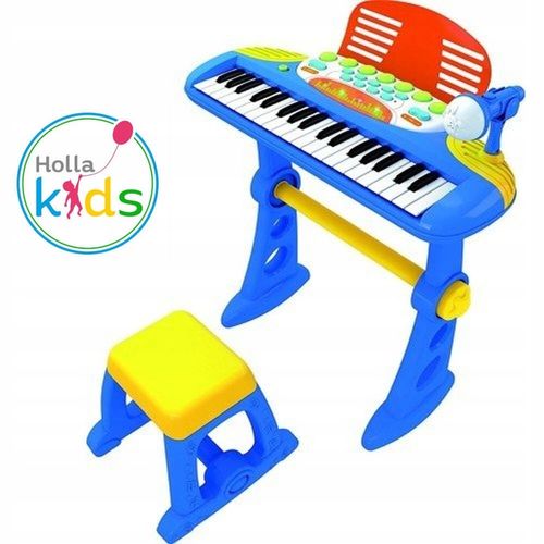 PIANINO KEYBOARD KRZESEŁKO MIKROFON ORGANY 37 klawiszy Dla Dzieci Stołek na Arena.pl
