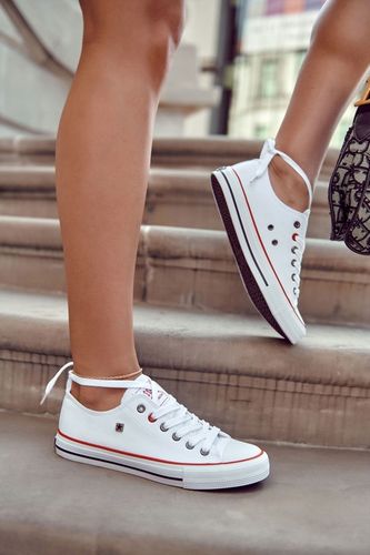 BIG STAR BIAŁE DAMSKIE TRAMPKI T274022 NISKIE 40 na Arena.pl