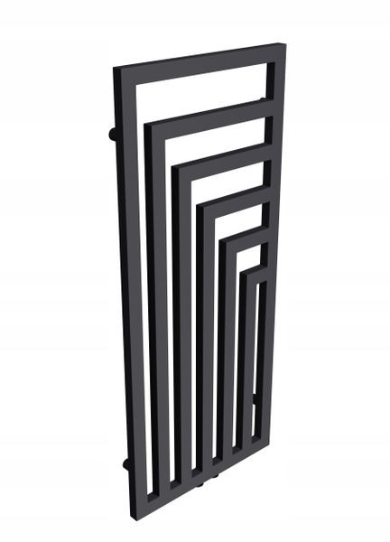 Grzejnik dekoracyjny LAOS-MIDDLE 1200x520 GRAFIT zdjęcie 3