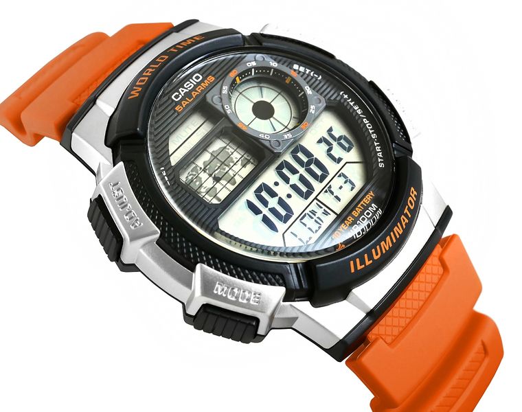 zegarek męski casio ae-1000w-4bvdf + box zdjęcie 2