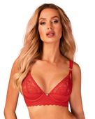 Czerwony Seksowny Biustonosz Belovya Obsessive Bra S/M/L