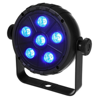 Lampa 6x3W USB-C 6 LED RGB USB Party reflektor dyskotekowy na imprezę