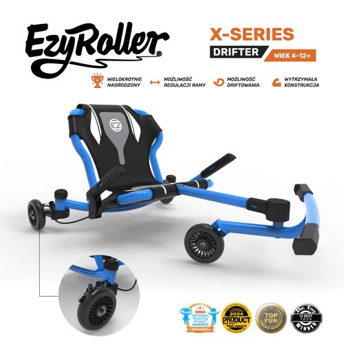 Gokart dla dzieci EzyRoller Drifter X Blue na Arena.pl