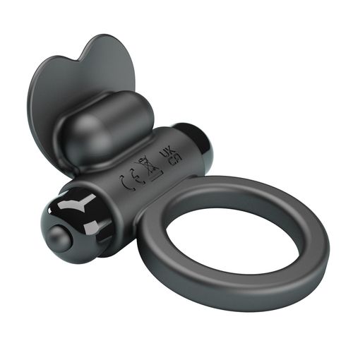 Pretty Love - Vibrant Penis Ring Debonaire Black, 10 Vibration Functions na Arena.pl