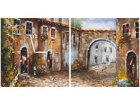 40 80CM ZEGAR 2 ELEM UROKLIWA ULICZKA ŚCIENNY