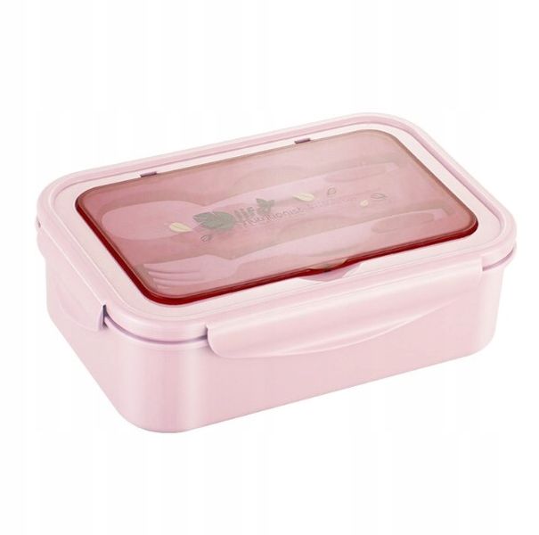 Śniadaniówka Szkoły Lunchbox Pracy Pojemnik Box Bento z Zastawa stołowa zdjęcie 3