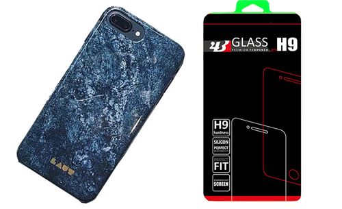 LAUT HUEX ELEMENTS Apple iPhone X - MARBLE BLUE +szkło na Arena.pl