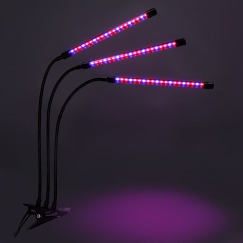 lampa led do wzrostu roślin 60 diod timer 24 w uprawa roślin do domu na Arena.pl