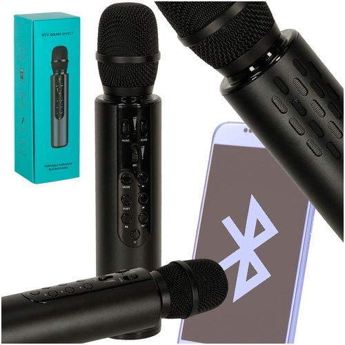 Mikrofon Bezprzewodowy Karaoke Dla Dzieci Głośnik Bluetooth 2000Mah Karta na Arena.pl