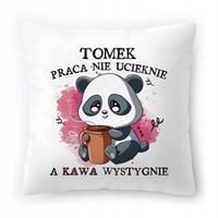 Poduszka Dla Tomka Na Urodziny Ze Zdjęciem Na Prezent Biała 40X40 Cm