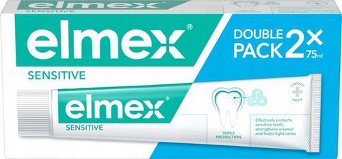 ELMEX SENSITIVE PASTA DO ZĘBÓW 2 X 75 ML na Arena.pl