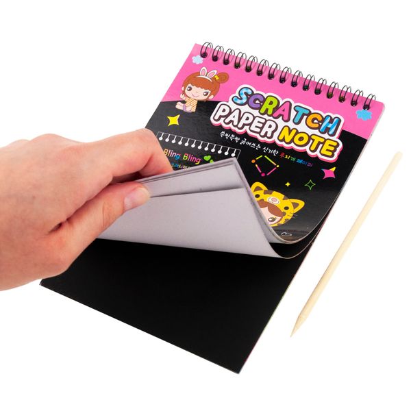 WYDRAPYWANKA ZDRAPYWANKA KOLOROWANKA NOTES A5 zdjęcie 6