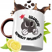 Kubek Bordowy Dla Akwarysty Na Urodziny Prezent Z Nadrukiem Ze Zdjęciem