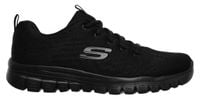 Buty damskie SKECHERS GRACEFUL GET CONNECTED (12615-BBK) 39.5