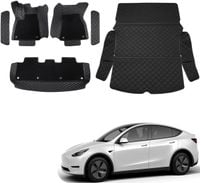 Dywaniki do podłogi i bagażnika Topfit do Tesla Model Y 2021-2024, 2 kpl