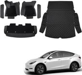 Dywaniki do podłogi i bagażnika Topfit do Tesla Model Y 2021-2024, 2 kpl
