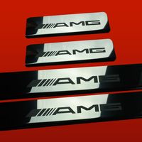 Listwa progowa MERCEDES A W168 AMG Stal nierdzewna 304 połysk 4szt