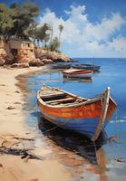 Plakat 68x98cm Południowy Brzeg