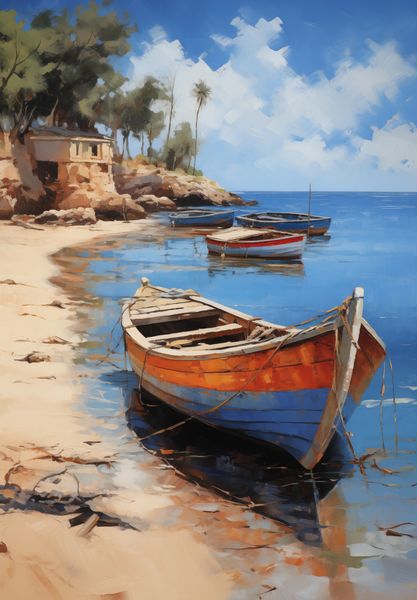Plakat 68x98cm Południowy Brzeg zdjęcie 1