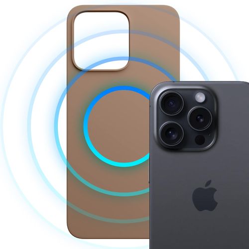 apple iphone 15 pro max - 3mk hardy magsilicone dark gold na Arena.pl