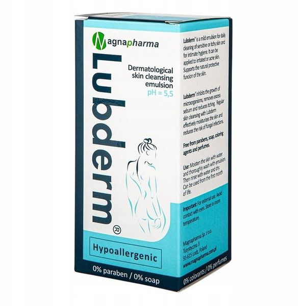 LUBDERM PŁYN DO MYCIA 150ML zdjęcie 2
