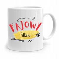 Kubek Dla Piłkarza Zawodnika Fajowy Piłkarz Z Nadrukiem Ze Zdjęciem